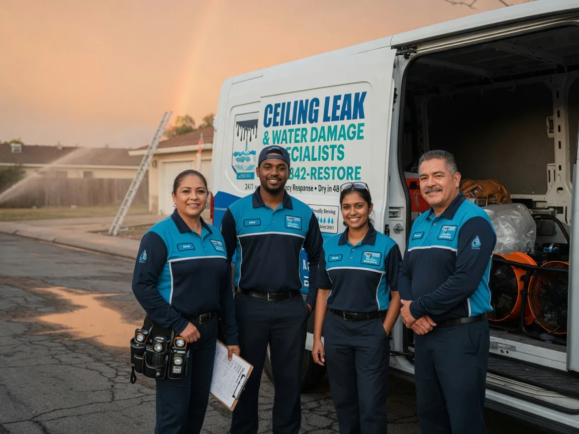 Ceiling Leak Cleanup company in Inman, KS